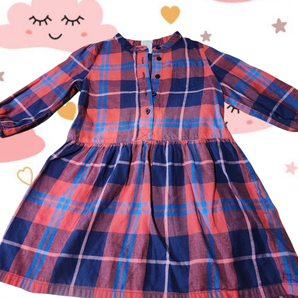 Crewcuts Red and Blue Plaid Dress